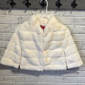 Betsey Johnson Ivory Cape Size Small